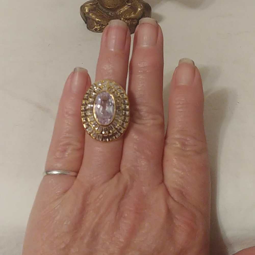 Vintage Seta Statement Ring Size 6 - image 5